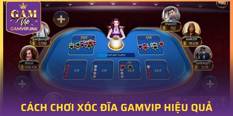 Khám phá cách chơi xóc đĩa GAMVIP hiệu quả