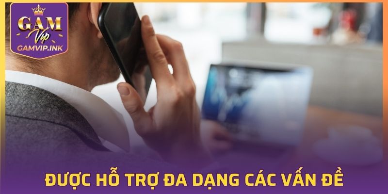 Thành viên được hỗ trợ đa dạng các vấn đề tại sân chơi